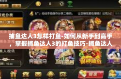 捕鱼达人3怎样打鱼-如何从新手到高手，掌握捕鱼达人3的打鱼技巧-捕鱼达人3怎样打鱼