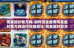 尊龙凯时官方网-如何安全使用尊龙凯时官方网进行在线投注-尊龙凯时官方网