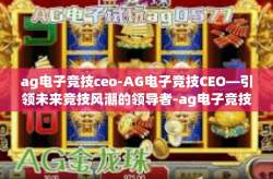 ag电子竞技ceo-AG电子竞技CEO—引领未来竞技风潮的领导者-ag电子竞技ceo