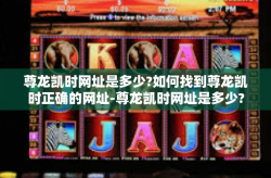 尊龙凯时网址是多少?如何找到尊龙凯时正确的网址-尊龙凯时网址是多少?